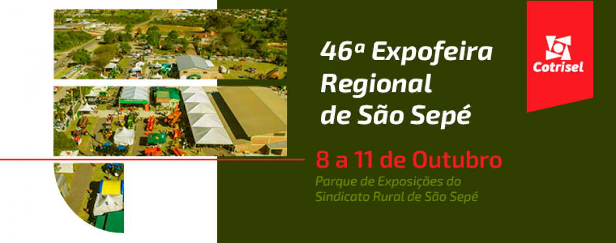 Cotrisel estará presente na 46ª Expofeira Regional